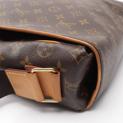 アベス モノグラム ショルダーバッグ PVC レザー ブラウン ルイヴィトン バッグ LOUIS VUITTON