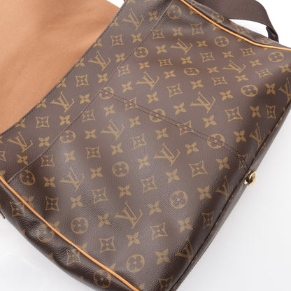 アベス モノグラム ショルダーバッグ PVC レザー ブラウン ルイヴィトン バッグ LOUIS VUITTON