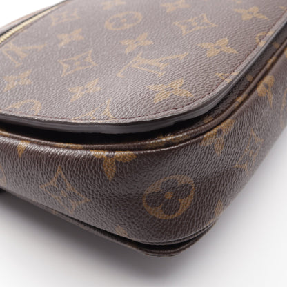 ポシェット メティス MM モノグラム 2WAY ハンドバッグ PVC レザー ブラウン ルイヴィトン バッグ LOUIS VUITTON