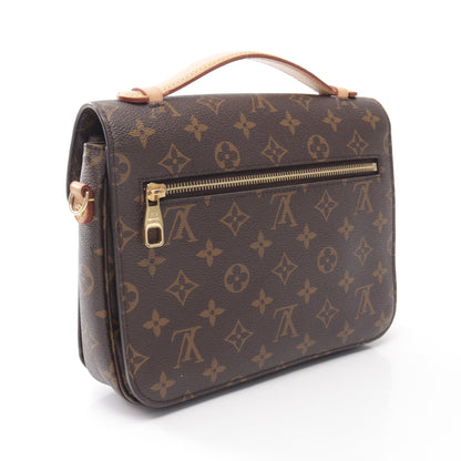 ポシェット メティス MM モノグラム 2WAY ハンドバッグ PVC レザー ブラウン ルイヴィトン バッグ LOUIS VUITTON