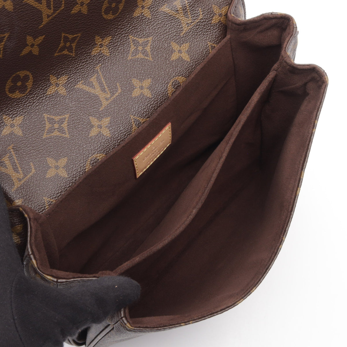 ポシェット メティス MM モノグラム 2WAY ハンドバッグ PVC レザー ブラウン ルイヴィトン バッグ LOUIS VUITTON