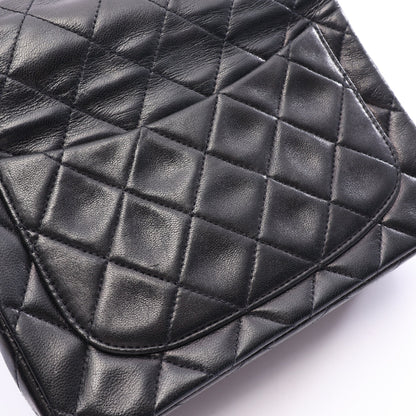 ミニマトラッセ チェーンショルダーバッグ ラムスキン ブラック ゴールド金具 シャネル バッグ CHANEL