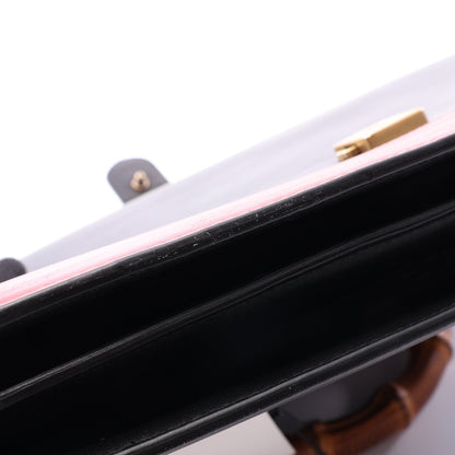 バンブー ディオニュソス 2WAY ハンドバッグ レザー ブラック グリーン レッド グッチ バッグ GUCCI