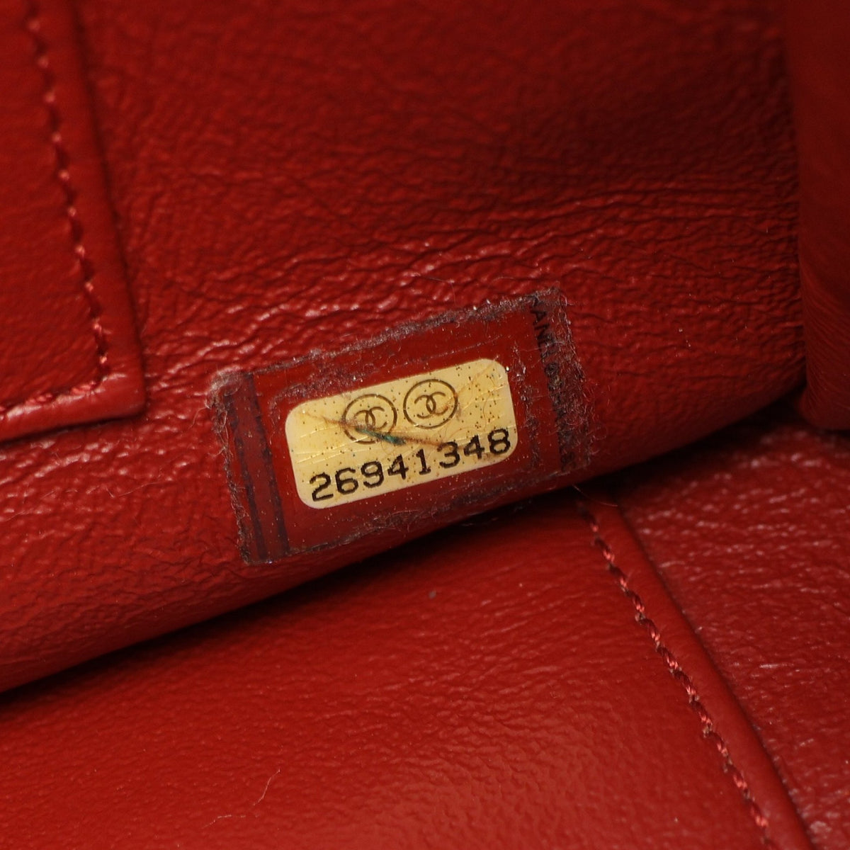 ビジネスアフィニティ マトラッセ 2WAY チェーンショルダーバッグ キャビアスキン レッドブラウン ゴールド金具 シャネル バッグ CHANEL