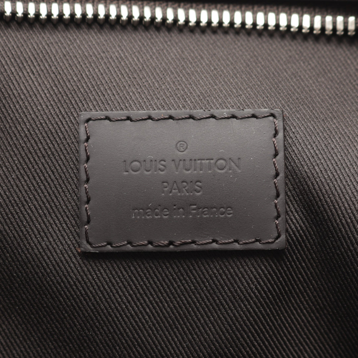 ジェイク ダミエエベヌ 2WAY ハンドバッグ トートバッグ PVC レザー ブラウン ルイヴィトン バッグ LOUIS VUITTON