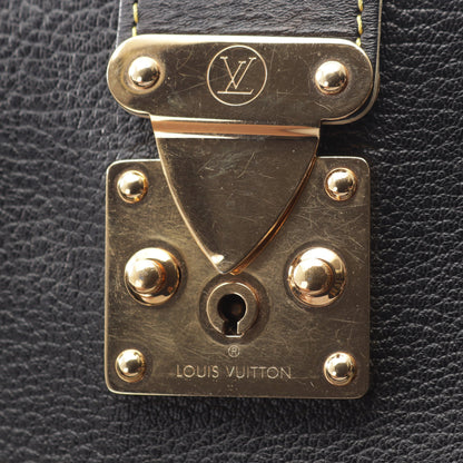 ファビュロー スハリ ノワール ハンドバッグ レザー ブラック ルイヴィトン バッグ LOUIS VUITTON