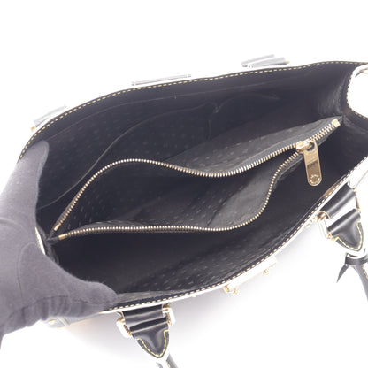 ファビュロー スハリ ノワール ハンドバッグ レザー ブラック ルイヴィトン バッグ LOUIS VUITTON