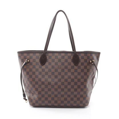 ネヴァーフルMM ダミエエベヌ ショルダーバッグ トートバッグ PVC レザー ブラウン ルイヴィトン バッグ LOUIS VUITTON