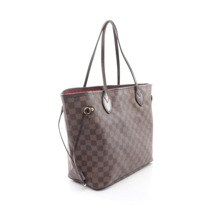 ネヴァーフルMM ダミエエベヌ ショルダーバッグ トートバッグ PVC レザー ブラウン ルイヴィトン バッグ LOUIS VUITTON