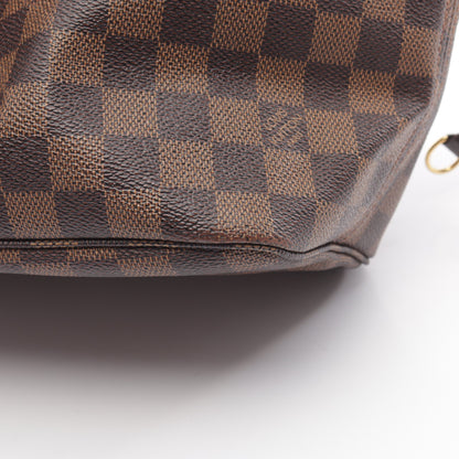 ネヴァーフルMM ダミエエベヌ ショルダーバッグ トートバッグ PVC レザー ブラウン ルイヴィトン バッグ LOUIS VUITTON