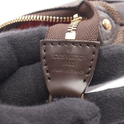 エヴァ ダミエエベヌ 2WAY チェーンハンドバッグ PVC レザー ブラウン ルイヴィトン バッグ LOUIS VUITTON