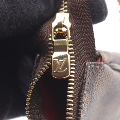 エヴァ ダミエエベヌ 2WAY チェーンハンドバッグ PVC レザー ブラウン ルイヴィトン バッグ LOUIS VUITTON