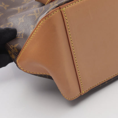 カバピアノ モノグラム ショルダーバッグ PVC レザー ブラウン ルイヴィトン バッグ LOUIS VUITTON