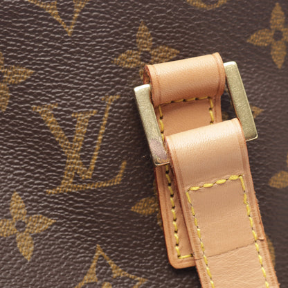 カバピアノ モノグラム ショルダーバッグ PVC レザー ブラウン ルイヴィトン バッグ LOUIS VUITTON