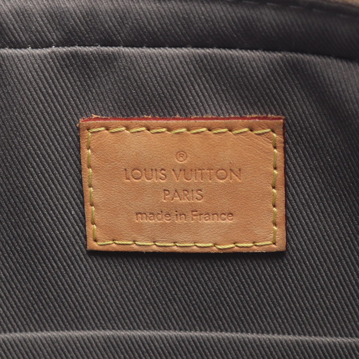 トリオ メッセンジャー ダミエソルト ショルダーバッグ PVC レザー グレー ルイヴィトン バッグ LOUIS VUITTON