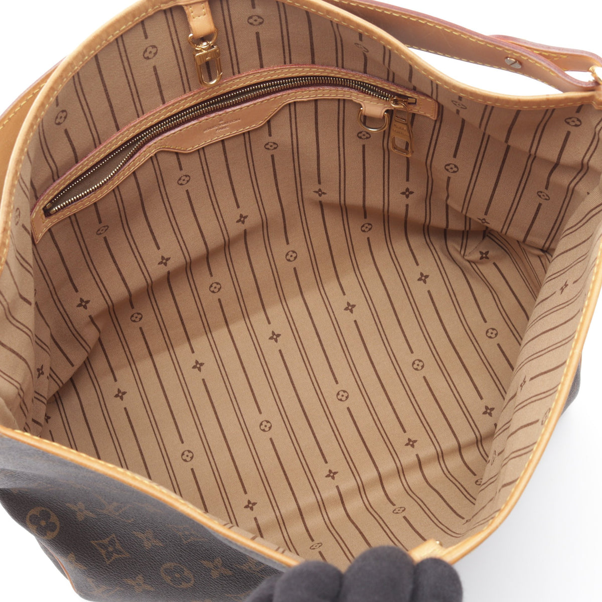 ディライトフルPM モノグラム ワンショルダーバッグ PVC レザー ブラウン ルイヴィトン バッグ LOUIS VUITTON