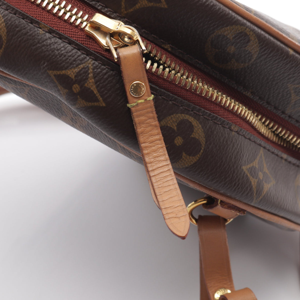 ボワット シャポー スープルMM モノグラム ショルダーバッグ PVC レザー ブラウン ルイヴィトン バッグ LOUIS VUITTON
