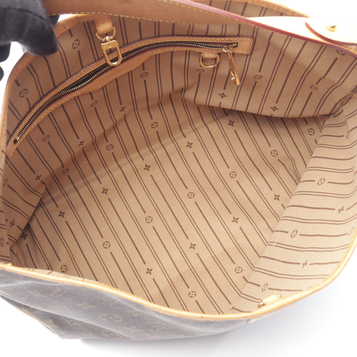 ディライトフルPM モノグラム ワンショルダーバッグ PVC レザー ブラウン ルイヴィトン バッグ LOUIS VUITTON