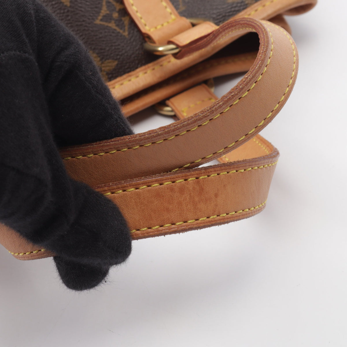 バティニョール モノグラム ハンドバッグ PVC レザー ブラウン ルイヴィトン バッグ LOUIS VUITTON