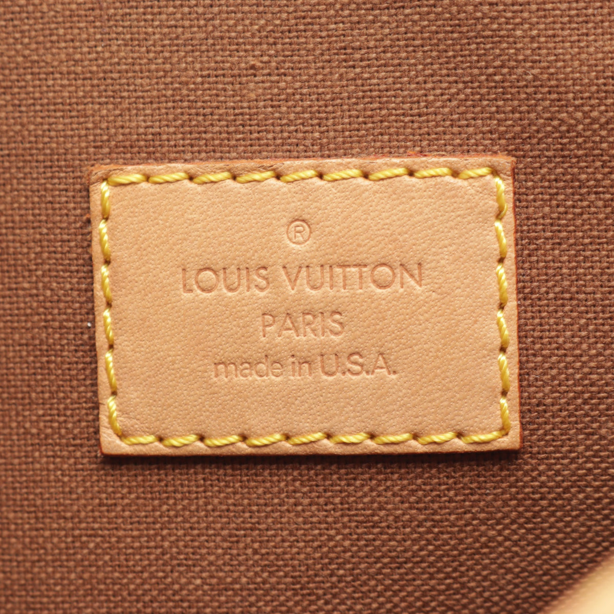 バティニョール モノグラム ハンドバッグ PVC レザー ブラウン ルイヴィトン バッグ LOUIS VUITTON
