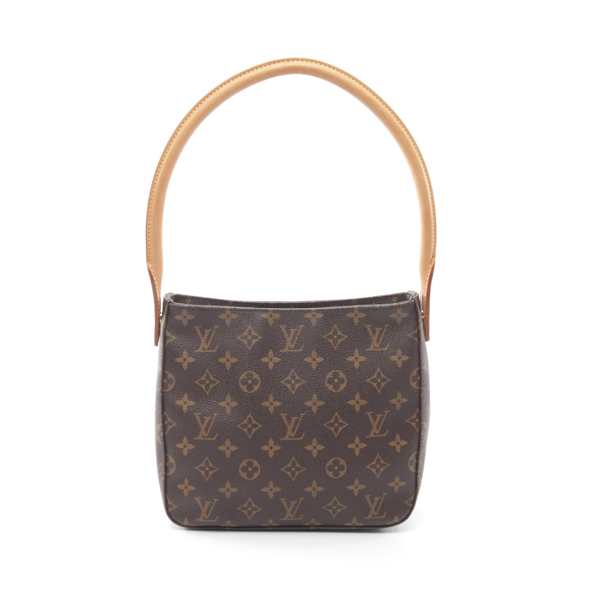 ルーピングMM モノグラム ショルダーバッグ PVC レザー ブラウン ルイヴィトン バッグ LOUIS VUITTON