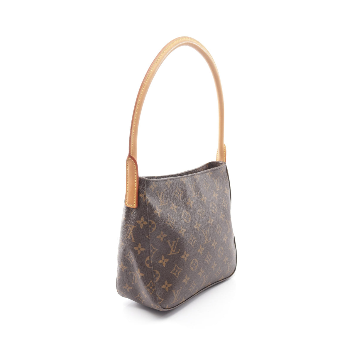 ルーピングMM モノグラム ショルダーバッグ PVC レザー ブラウン ルイヴィトン バッグ LOUIS VUITTON