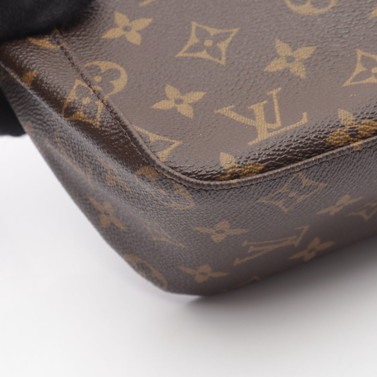 ルーピングMM モノグラム ショルダーバッグ PVC レザー ブラウン ルイヴィトン バッグ LOUIS VUITTON