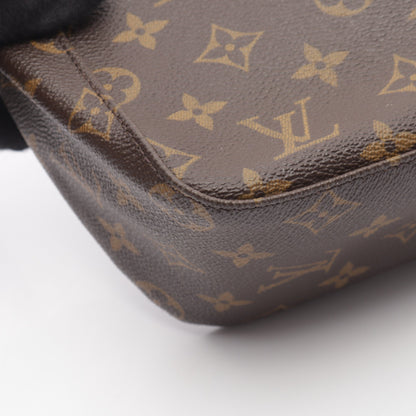 ルーピングMM モノグラム ショルダーバッグ PVC レザー ブラウン ルイヴィトン バッグ LOUIS VUITTON