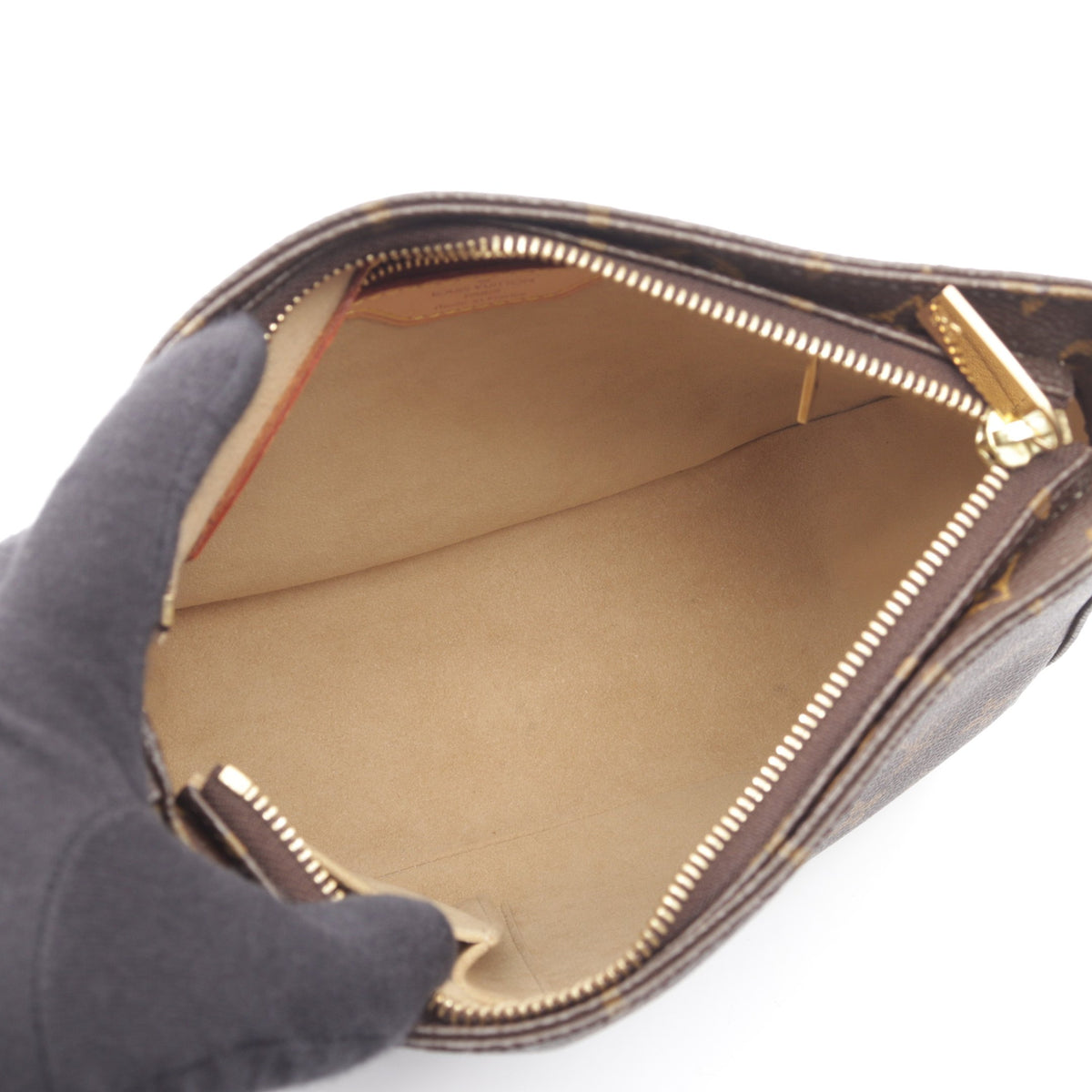 ルーピングMM モノグラム ショルダーバッグ PVC レザー ブラウン ルイヴィトン バッグ LOUIS VUITTON