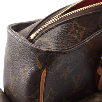 ミュルティプリシテ モノグラム ハンドバッグ PVC レザー ブラウン ルイヴィトン バッグ LOUIS VUITTON
