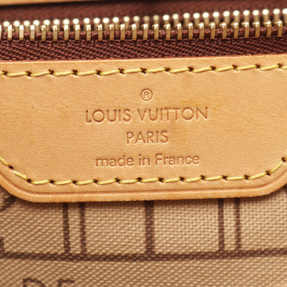 ネヴァーフルPM モノグラム ハンドバッグ トートバッグ PVC レザー ブラウン ルイヴィトン バッグ LOUIS VUITTON