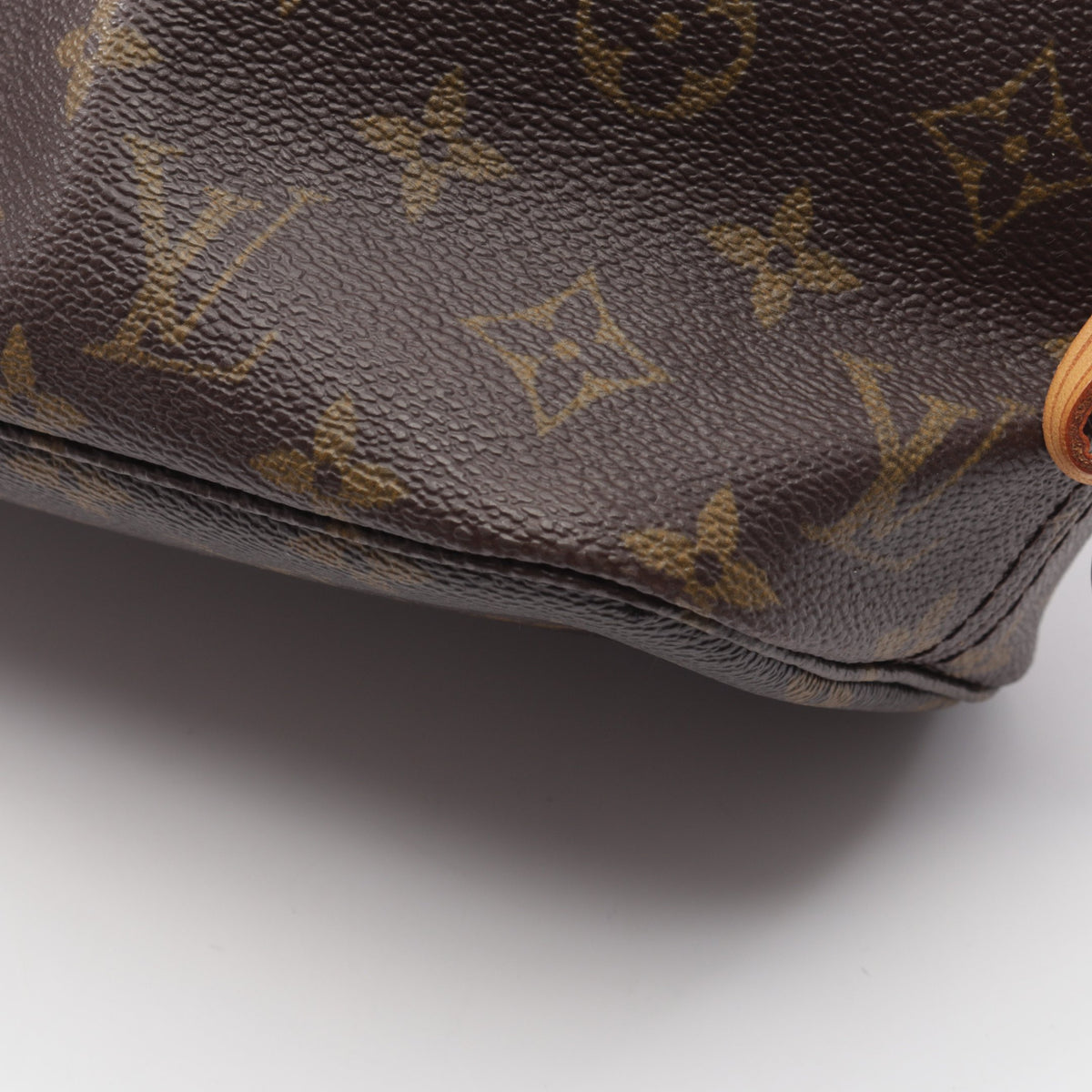 ネヴァーフルPM モノグラム ハンドバッグ トートバッグ PVC レザー ブラウン ルイヴィトン バッグ LOUIS VUITTON