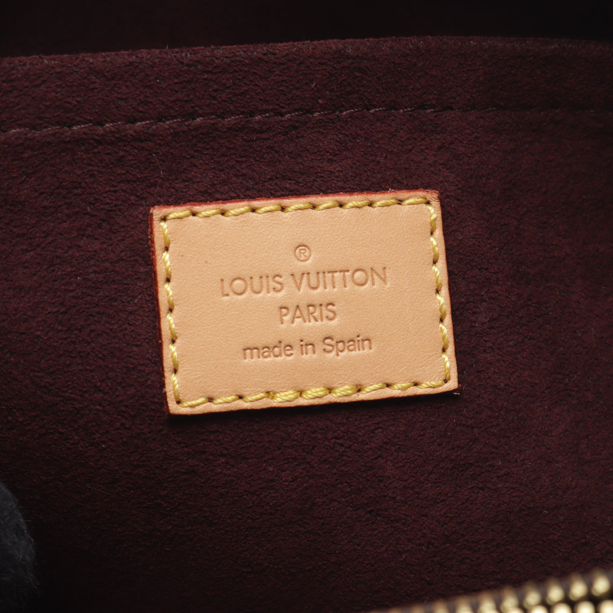 モンテーニュMM モノグラム 2WAY ハンドバッグ PVC レザー ブラウン ルイヴィトン バッグ LOUIS VUITTON