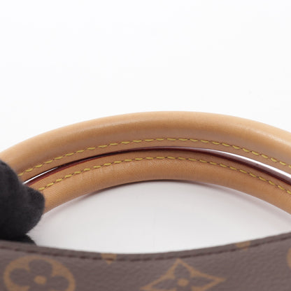 モンテーニュMM モノグラム 2WAY ハンドバッグ PVC レザー ブラウン ルイヴィトン バッグ LOUIS VUITTON