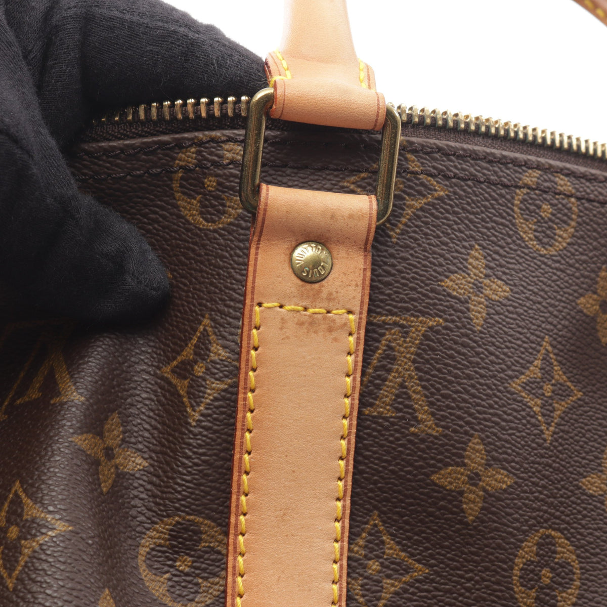 キーポル45 モノグラム ボストンバッグ PVC レザー ブラウン ルイヴィトン バッグ LOUIS VUITTON