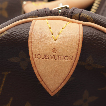 キーポル45 モノグラム ボストンバッグ PVC レザー ブラウン ルイヴィトン バッグ LOUIS VUITTON