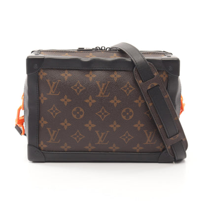 ソフトトランク モノグラムソーラーレイ ショルダーバッグ PVC レザー ブラウン ブラック ルイヴィトン バッグ LOUIS VUITTON