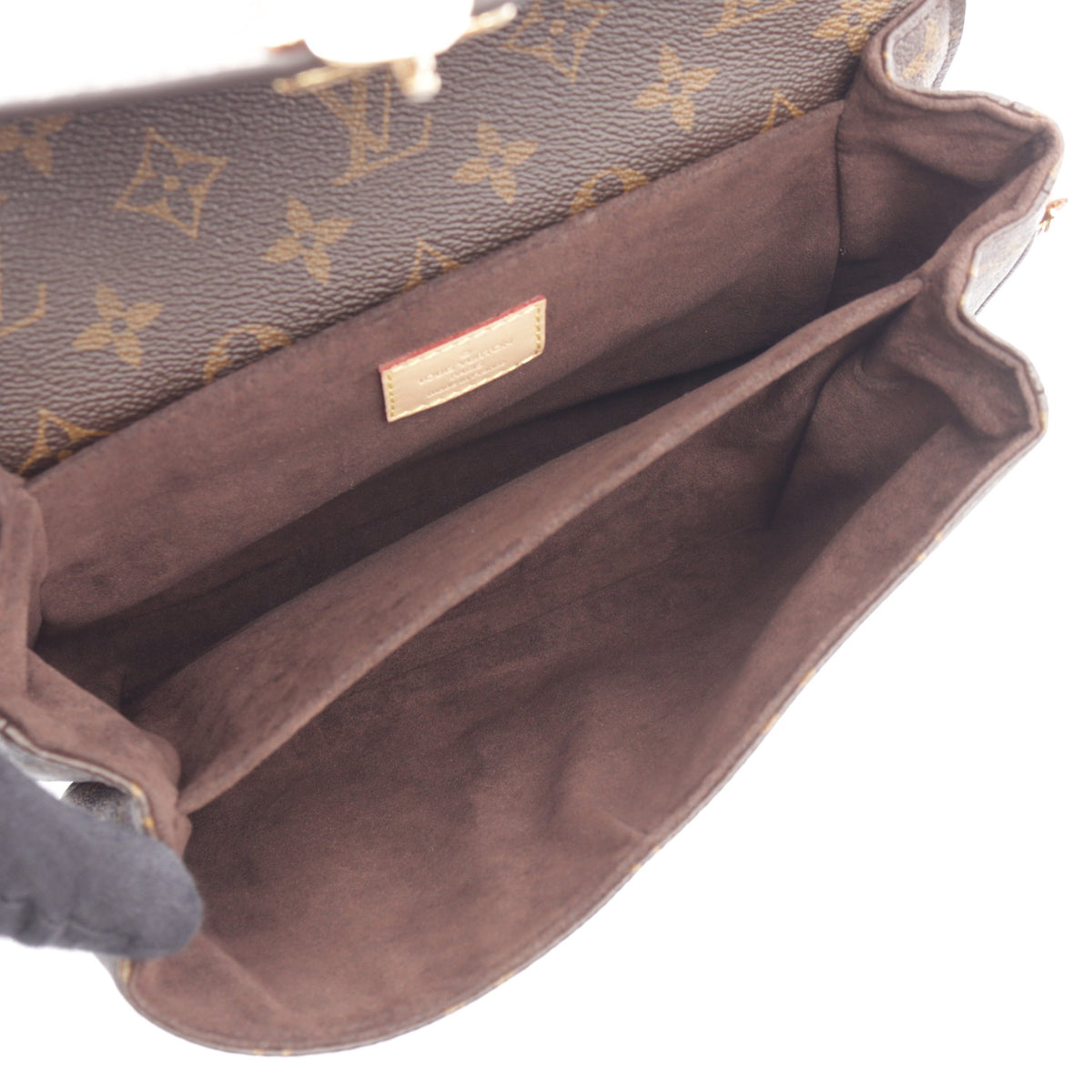 ポシェット メティス MM モノグラム 2WAY ハンドバッグ PVC レザー ブラウン ルイヴィトン バッグ LOUIS VUITTON