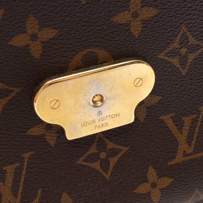 サン プラシード モノグラム チェーンショルダーバッグ PVC レザー ブラウン ボルドー ルイヴィトン バッグ LOUIS VUITTON