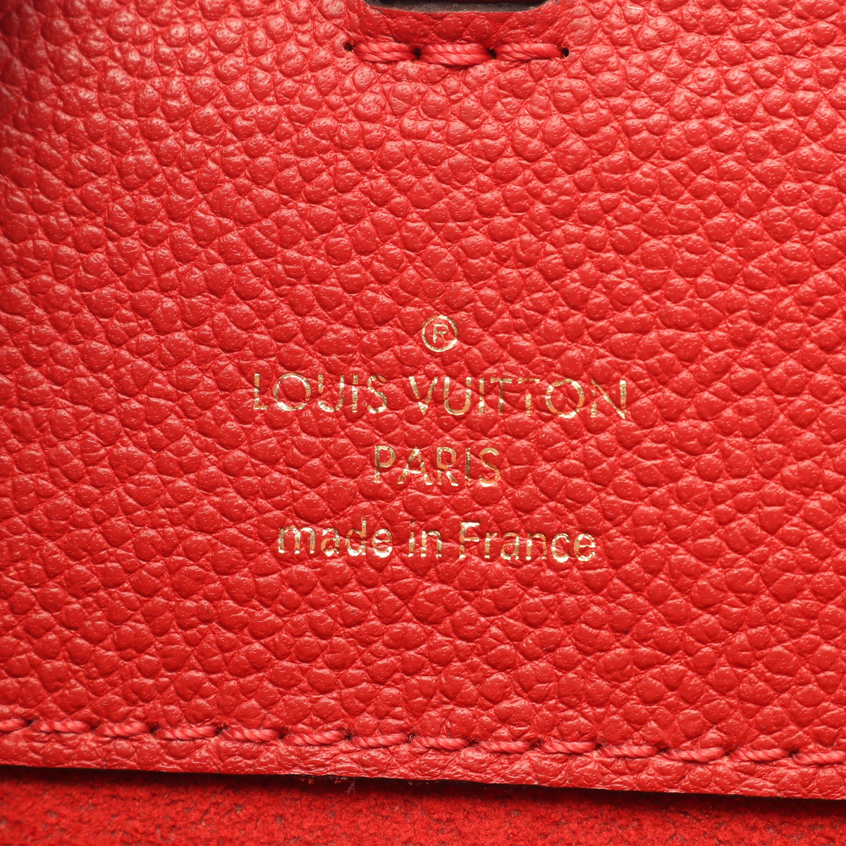 ヴィーナス モノグラム スリーズ 2WAY ハンドバッグ PVC レザー ブラウン レッド ルイヴィトン バッグ LOUIS VUITTON