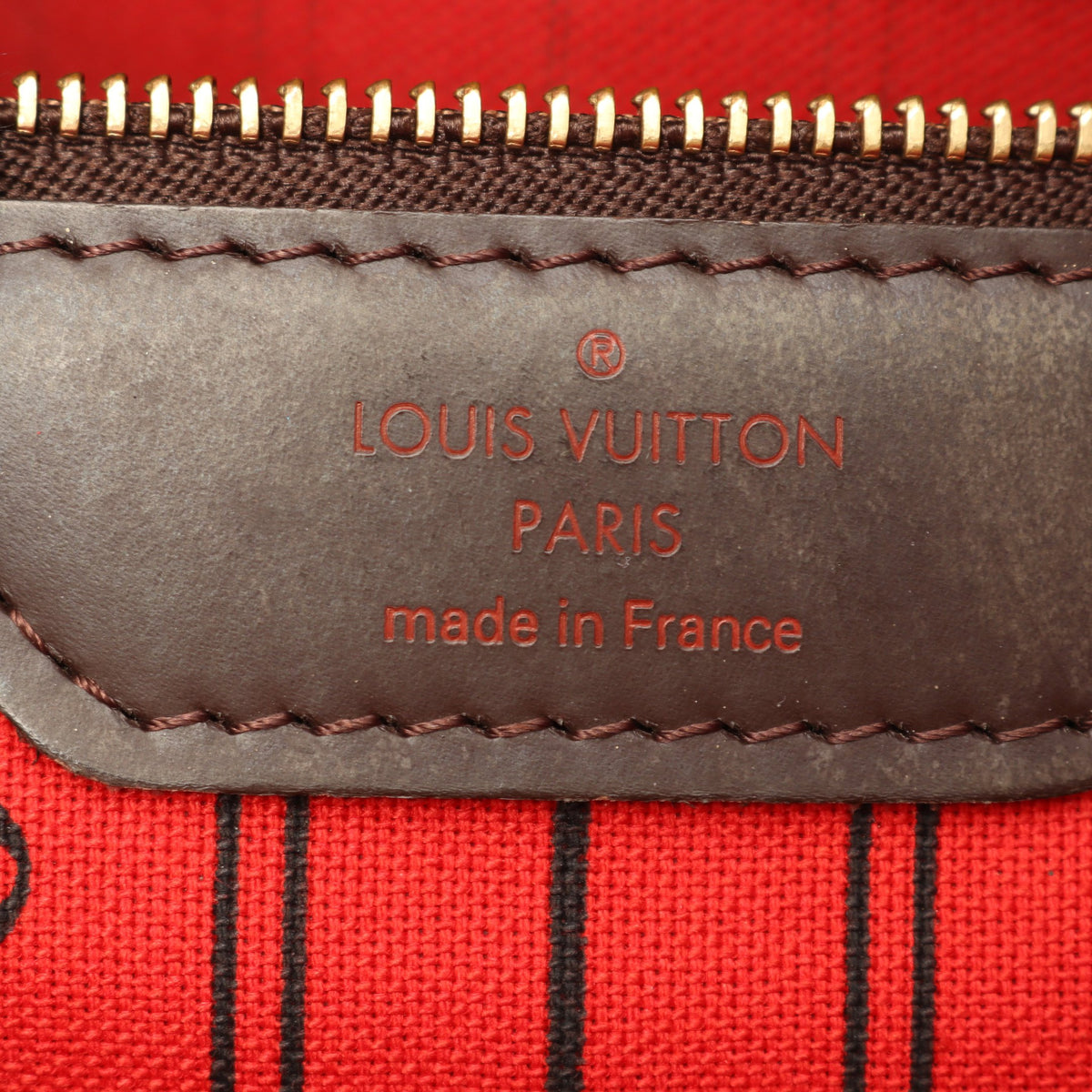 ネヴァーフルMM ダミエエベヌ ショルダーバッグ トートバッグ PVC レザー ブラウン ルイヴィトン バッグ LOUIS VUITTON