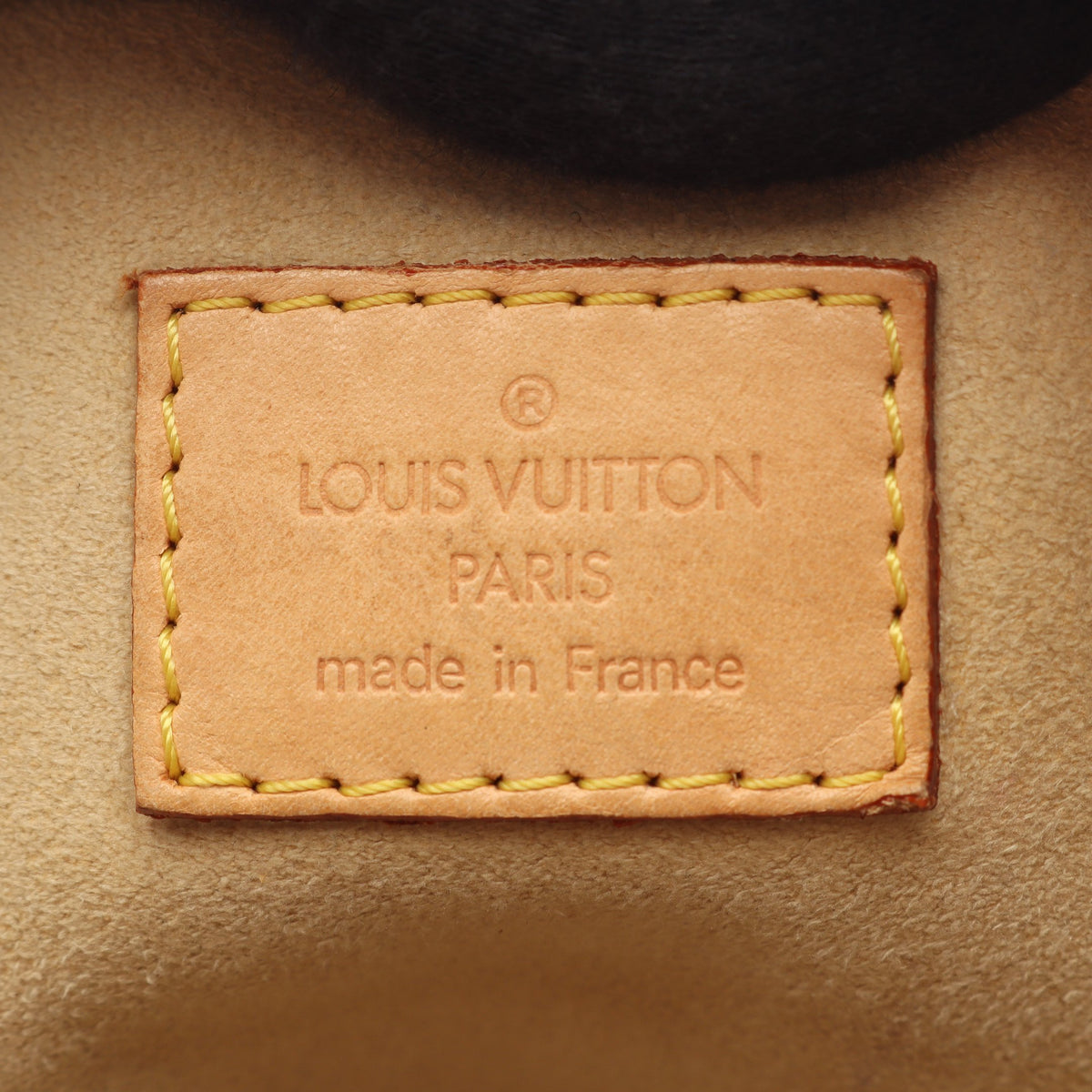 マンハッタンPM モノグラム ハンドバッグ PVC レザー ブラウン ルイヴィトン バッグ LOUIS VUITTON