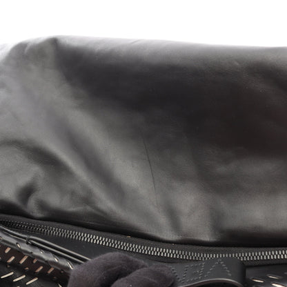 PERFORATED パーフォレイテッド メッセンジャーバッグ ショルダーバッグ レザー ブラック ボッテガヴェネタ バッグ BOTTEGA VENETA