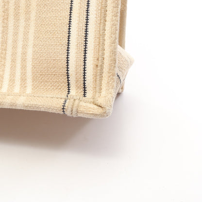 BOOK TOTE ブックトート ミディアム ハンドバッグ トートバッグ キャンバス ベージュ アイボリー ブラック クリスチャンディオール バッグ Christian Dior