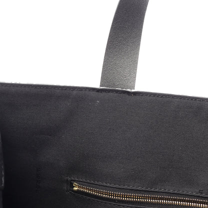 FENDI × Joshua Vides ショッパー ハンドバッグ トートバッグ PVC レザー ブラック ホワイト ライトブルー フェンディ バッグ FENDI