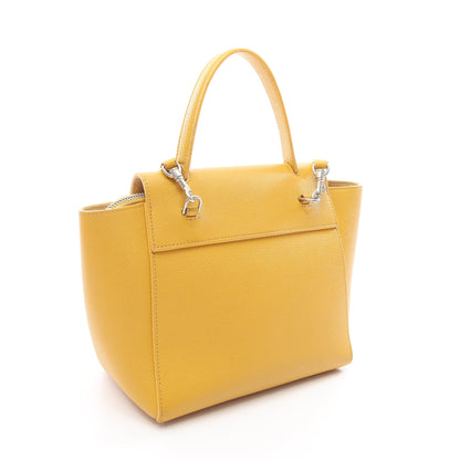 BELT BAG NANO ベルトバッグ ナノ 2WAY ハンドバッグ レザー イエロー セリーヌ バッグ CELINE