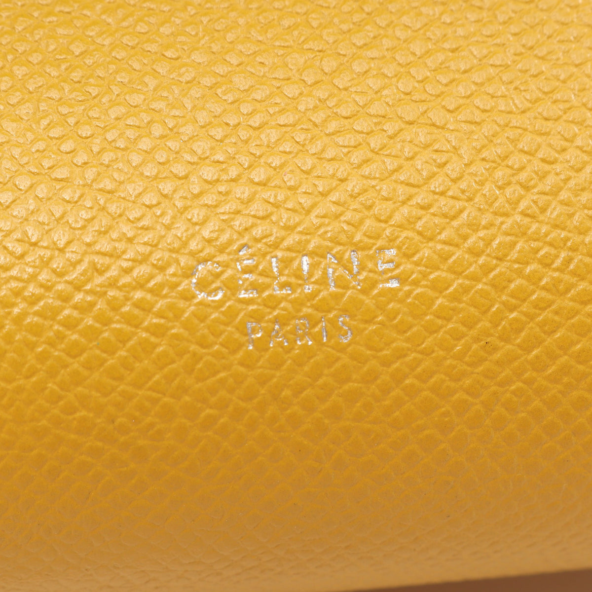 BELT BAG NANO ベルトバッグ ナノ 2WAY ハンドバッグ レザー イエロー セリーヌ バッグ CELINE