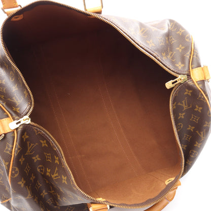 キーポル バンドリエール55 モノグラム 2WAY ボストンバッグ PVC レザー ブラウン ルイヴィトン バッグ LOUIS VUITTON