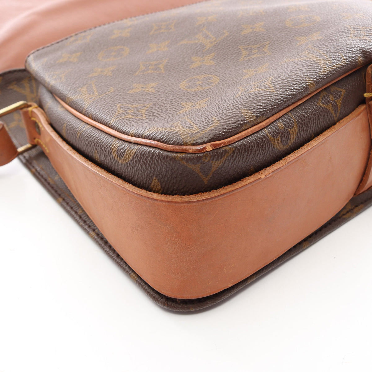 カルトシエールGM モノグラム ショルダーバッグ PVC レザー ブラウン ルイヴィトン バッグ LOUIS VUITTON