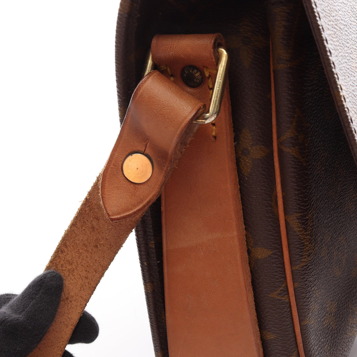 カルトシエールGM モノグラム ショルダーバッグ PVC レザー ブラウン ルイヴィトン バッグ LOUIS VUITTON